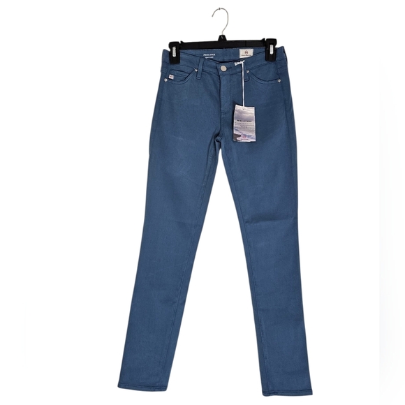 Ag Adriano Goldschmied Denim - Ag Adriano Goldschmied Prima Ankle Cigarette Skinny Midrise‎ Blue Jeans 25 NWT